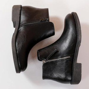 NWT Women's Wide Width Ankle Boots, Extra Wide Low Heel Side Zipper Winter Boot